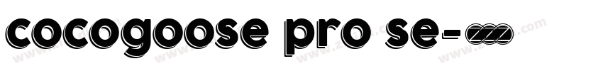 cocogoose pro se字体转换